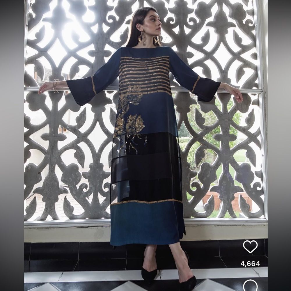 LULUSAR PAKISTANI SEMI FORMAL DRESS